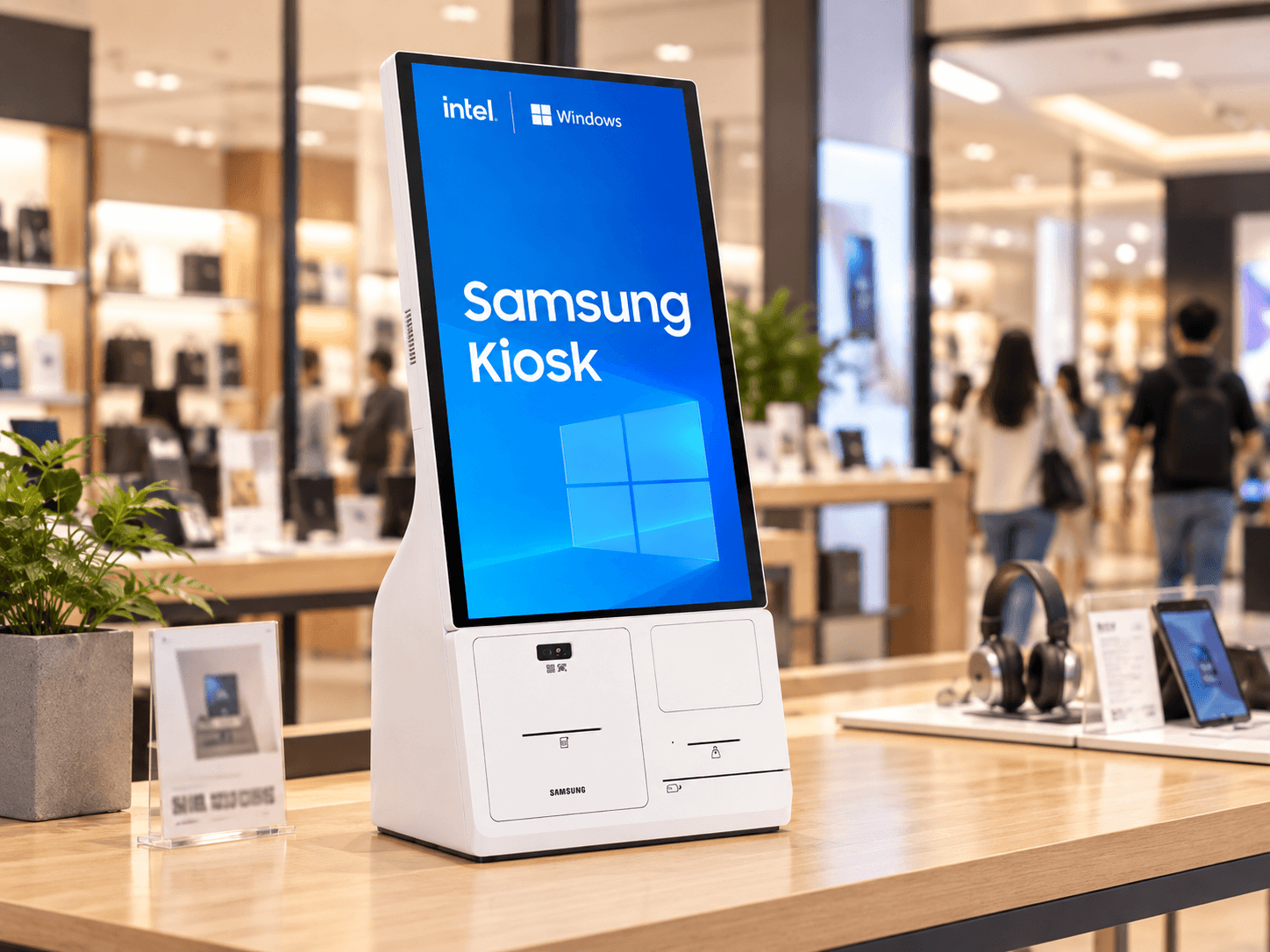 Staf customer-facing di lingkungan retail